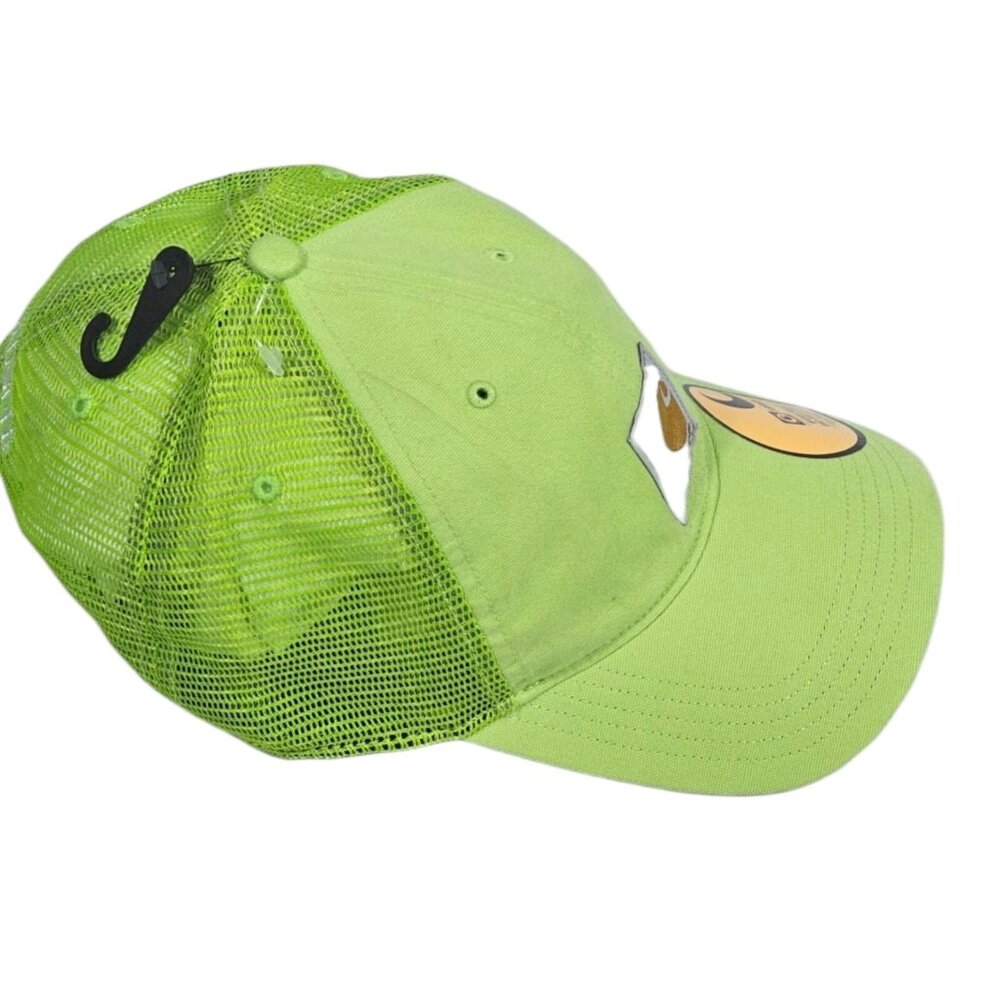 Carhartt Force Mesh Snapback Neon Green Adjustable Hat - Picture 2 of 4